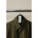 Valentino Silk Button Up Shirt Green