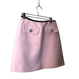 Vintage Prada Milano Mini Skirt Light Pink Size 42 W28 Women's Made in Italy