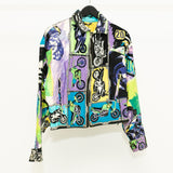 Vintage Gianni Versace Motocross Biker Jacket