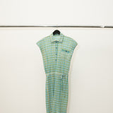 Issey Miyake Pleats Please Plaid Dress