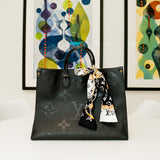 Louis Vuitton Empreinte Monogram Giant On The Go Bag w/ LV Scarf