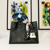 Louis Vuitton Empreinte Monogram Giant On The Go Bag w/ LV Scarf