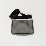 Prada Re-Nylon Saffiano Messenger Crossbody Bag