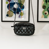 Chanel Aged Calfskin Quilted Mini Reissue Camera Bag