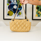 Chanel Quilted Bubble Shoulder Bag