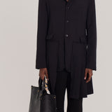 Comme Des Garcon Trench Layered Dress Coat / Blazer