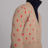 Burberry Palena TB Monogram Cardigan Sweater