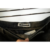 Jil Sander Virgin Wool Silk Blend Trouser Pants Dark Gray W28 Men's