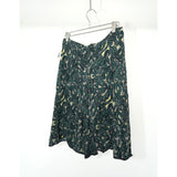 Louis Vuitton Graffiti Sprouse Mid Skirt Forest Green Size 38 Women's