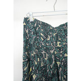 Louis Vuitton Graffiti Sprouse Mid Skirt Forest Green Size 38 Women's