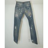 Dolce & Gabbana Distressed Pastel Details Slim Straight Denim Jeans W31 Women's