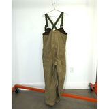 Vintage U.S. Navy WWII USN Cold/Wet Weather Wool Lined Deck Bib Overalls Small