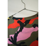 Valentino by Mario Valentino Multicolor Camouflage Tee Shirt Small Men's