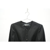 Y's Yohji Yamamoto Button Up Jacket Black Size 3 Women's Made in Japan