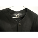 Y's Yohji Yamamoto Button Up Jacket Black Size 3 Women's Made in Japan