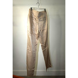 Gucci x Tom Ford High Waist Straight Leg Silk Trouser Pants Light Beige W30 Women's